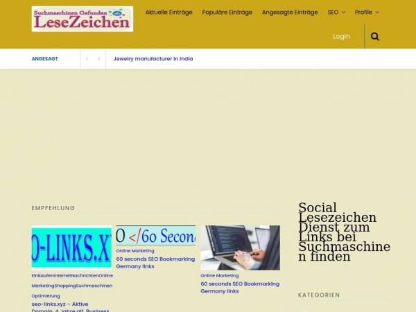 lesezeichen-bookmarking.de